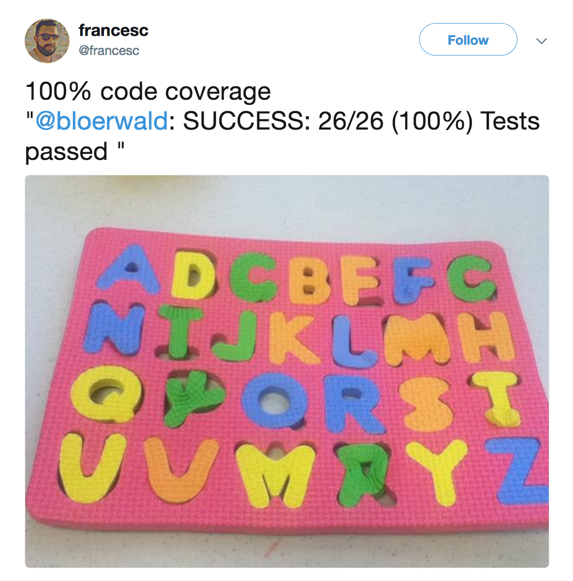 Code coverage BS