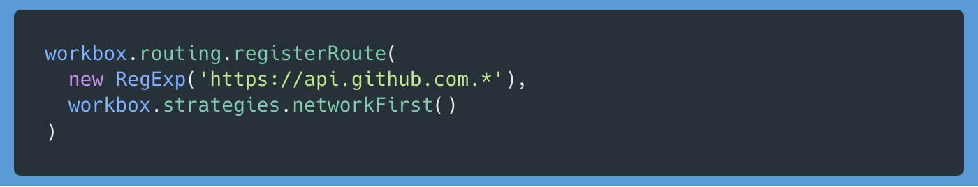 example with Workbox